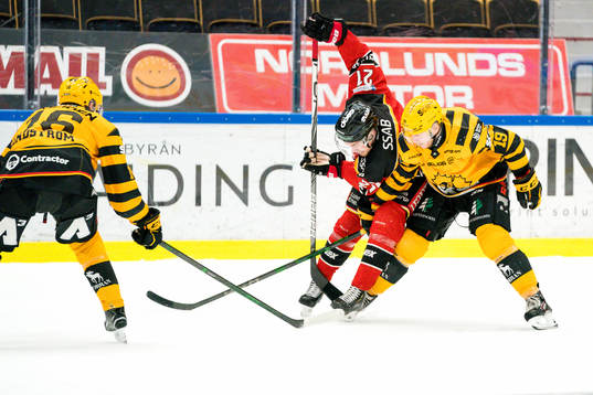 Skellefteås Tuomas Kiiskinen och Luleås Juhani Tyrväinen
