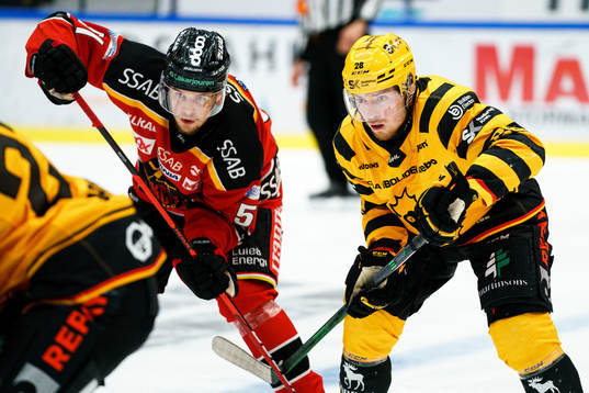 Luleås Filip Hållander och Skellefteås Jesper Frödén