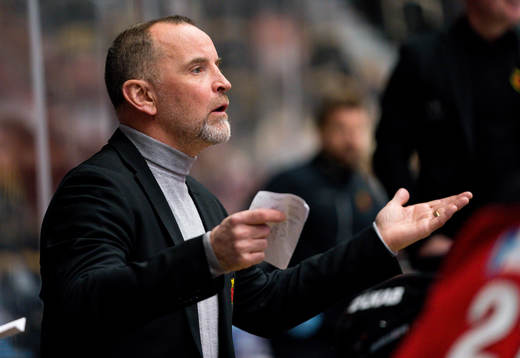 Luleås tränare Thomas Berglund