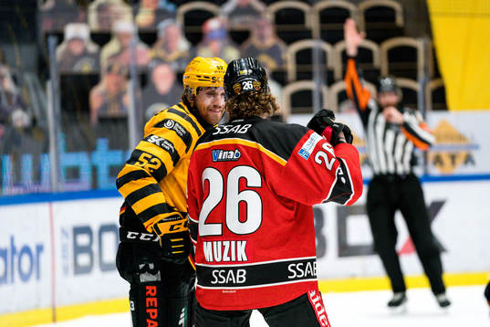 Skellefteås Arvid Lundberg och Luleås Radek Muzik