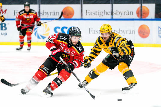 Luleås Chris Desousa och Skellefteås Arvid Lundberg