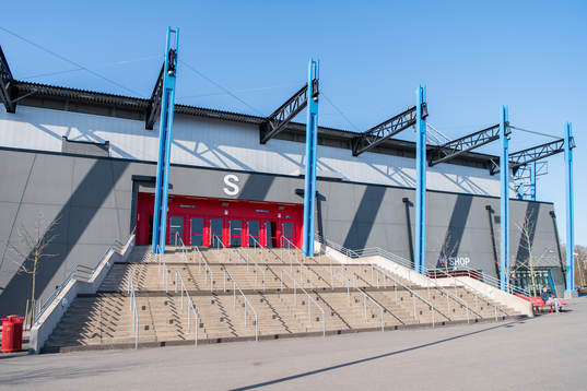 Entrén till södra stå på Olympia