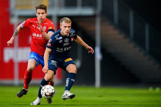 Helsingborgs Bödvar Bödvarsson och Örgrytes Hampus