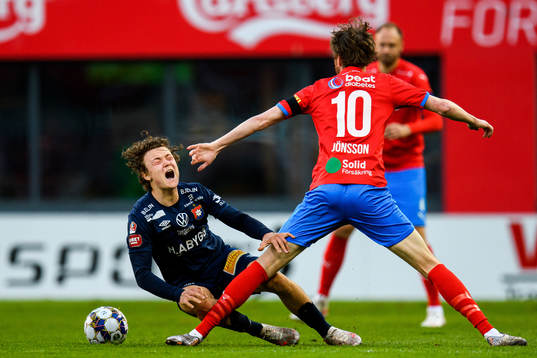Örgrytes Herman Sjögrell och Helsingborgs Rasmus Jönsson