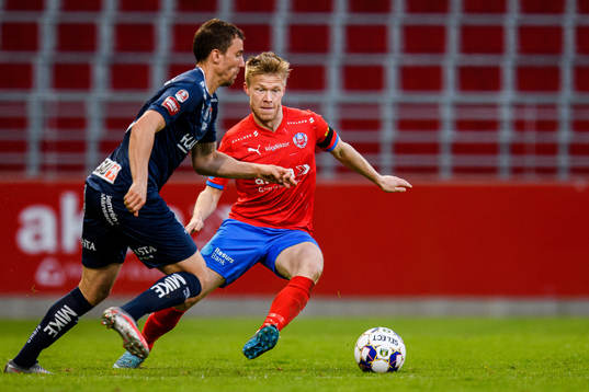 Örgrytes Jonathan Azulay och Helsingborgs Andreas Landgren