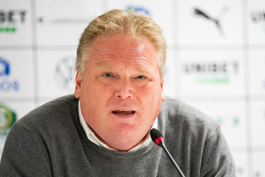 Helsingborgs tränare Jörgen Lennartsson på