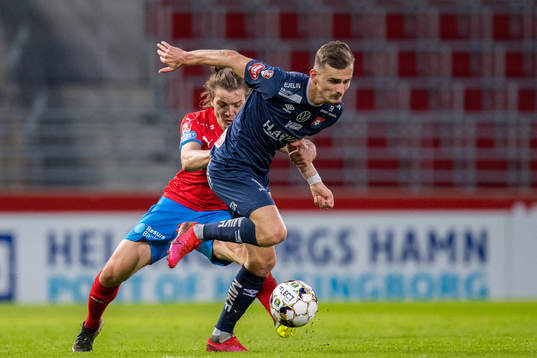 Helsingborgs Brandur Hendriksson Olsen och Örgrytes Ajdin