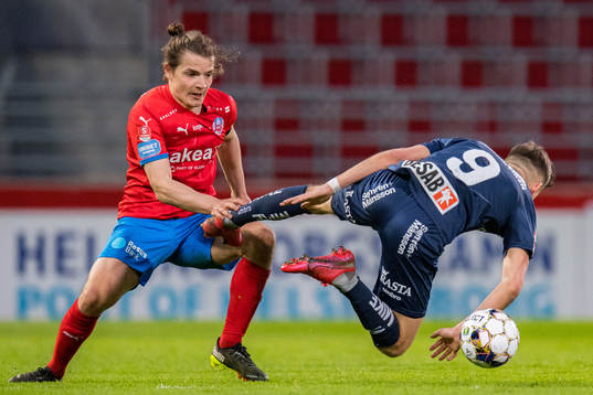 Helsingborgs Brandur Hendriksson Olsen och Örgrytes Ajdin