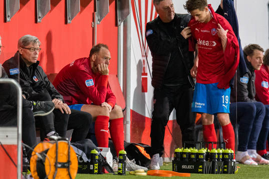 Helsingborgs Andreas Granqvist på bänken
