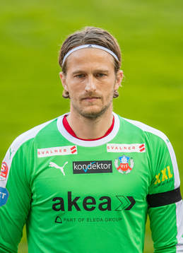 Helsingborgs målvakt Anders Lindegaard