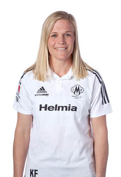 Mallbackens assisterande tränare Kathleen Fernström