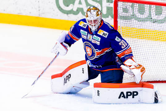 Växjös målvakt Viktor Fasth