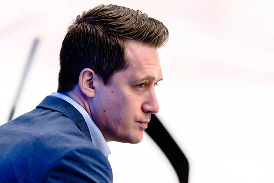 Växjös tränare Sam Hallam