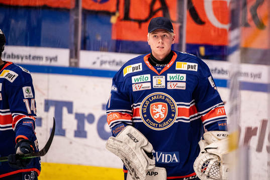 Växjös målvakt Philip Svedebäck