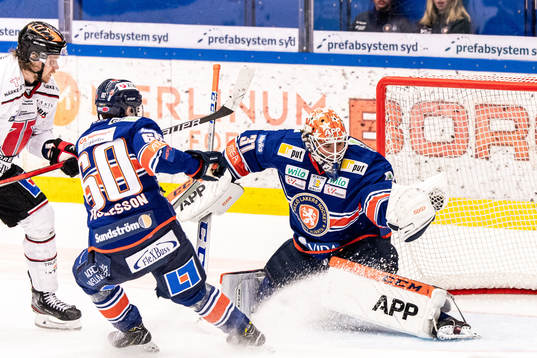 Växjös målvakt Erik Källgren