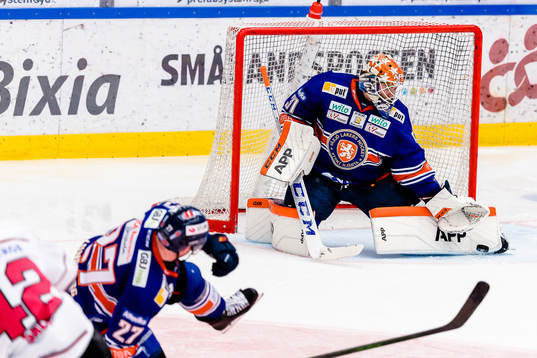 Växjös målvakt Erik Källgren