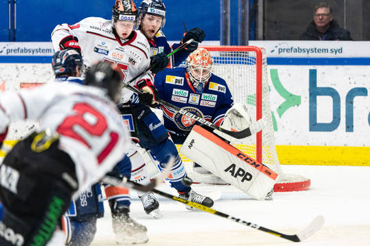 Växjös målvakt Erik Källgren