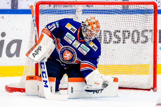 Växjös målvakt Erik Källgren