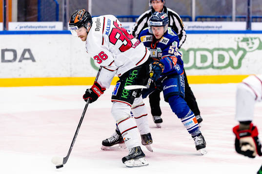 Örebros Emil Larsson och Växjös Miika Koivisto