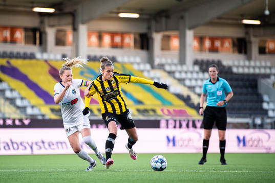 Växjös Emmi Alanen och Häckens Filippa Angeldahl