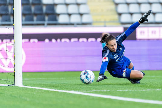 Växjös målvakt Katlynn Fraine