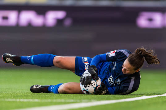 Växjös målvakt Katlynn Fraine