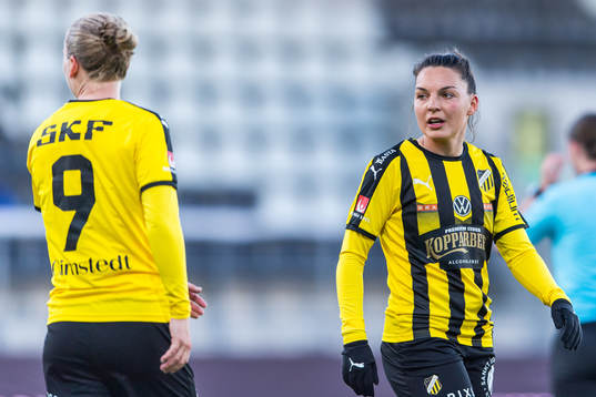 Häckens Filippa Curmark och Johanna Rytting Kaneryd