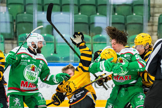 Rögles Taylor Matson och Moritz Seider i bråk med