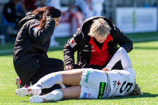 Rosengårds Sanne Troelsgaard har ont och ses om