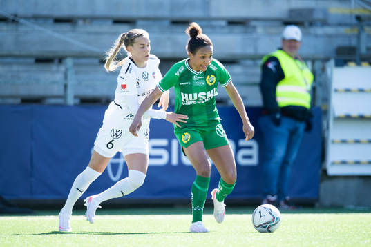 Rosengårds Ria Noora Minerva Öling och Hammarbys Madelen