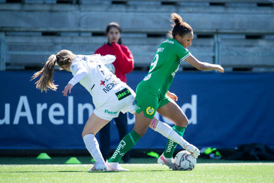 Rosengårds Ria Noora Minerva Öling och Hammarbys Madelen