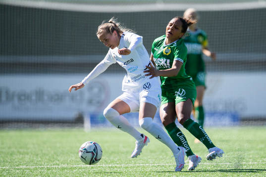 Rosengårds Ria Noora Minerva Öling och Hammarbys Madelen