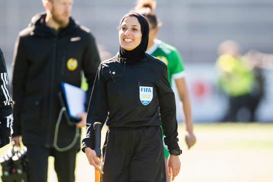 Assisterande domare Heba Saadieh