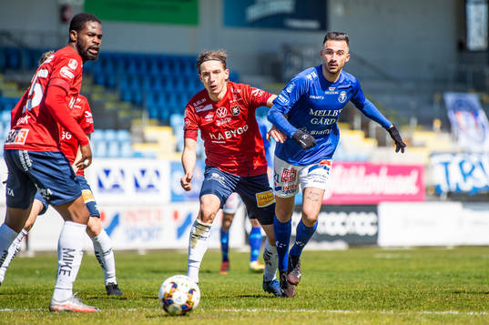 Trelleborgs Simon Amin mot Örgrytes Lukas Browning