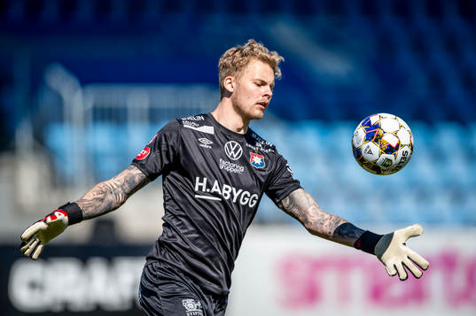Örgrytes målvakt Robin Wallinder