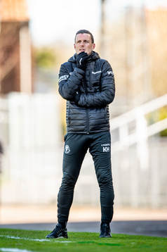 Trelleborgs tränare Kristian Haynes deppar