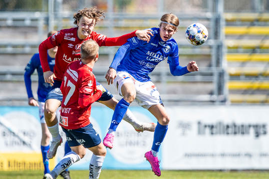 Trelleborgs Niklas Bröndsted Vesterlund mot Örgrytes