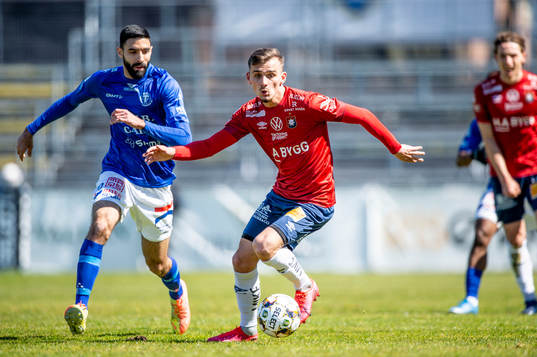 Örgrytes Ajdin Zeljkovic och Trelleborgs Mouhammed Ali