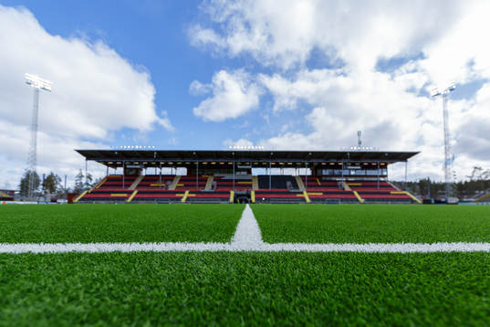 Gräset på Jämtkraft Arena
