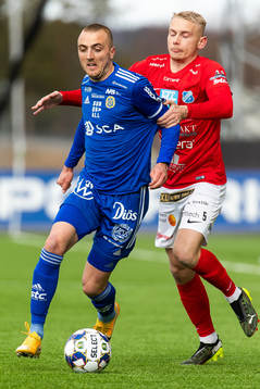 Sundsvalls Dennis Olsson och Norrbys Johan Brannefalk