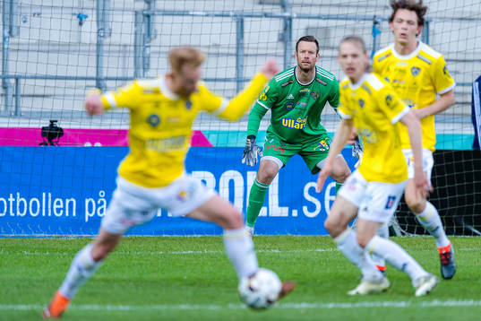 Falkenbergs målvakt Viktor Noring