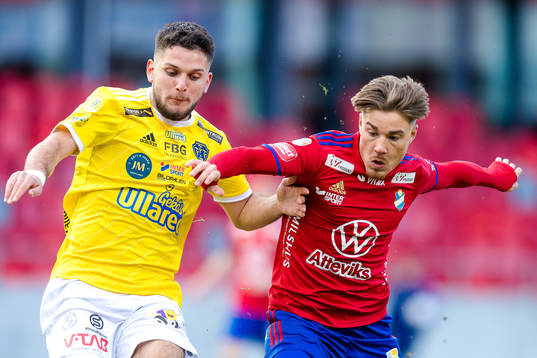 Falkenbergs Edi Sylisufaj Östers John Stenberg