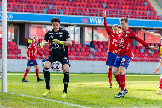 Östers målvakt Damir Mehic