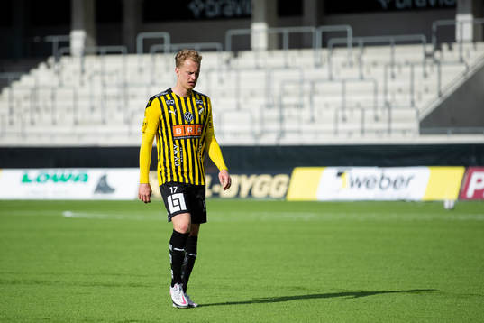 Häckens Gustav Berggren deppar