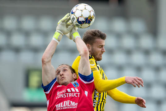 Sirius målvakt David Mitov Nilsson