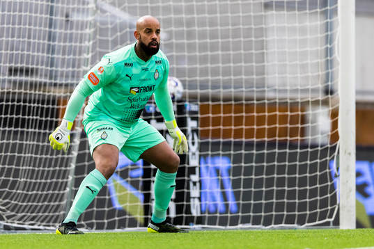 AFC Eskilstunas målvakt Joshua Wicks