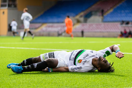 GAIS Michael Kargbo har ont
