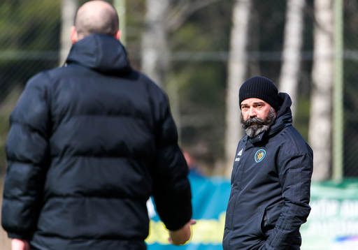 Karlstads tränare Konstantinos Panagopoulos deppar