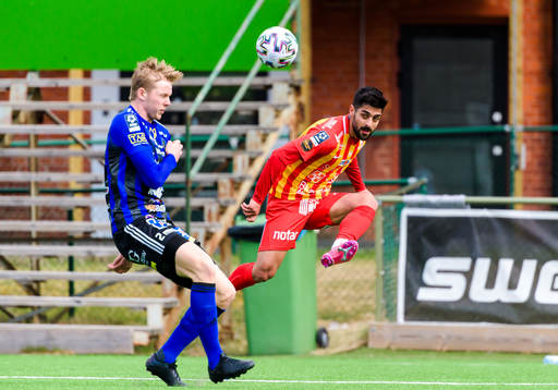 Karlstads Eric Forsberg och Örebro Syrianskas Rodin Deprem