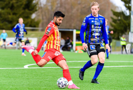 Örebro Syrianskas Rodin Deprem och Karlstads Eric Forsberg